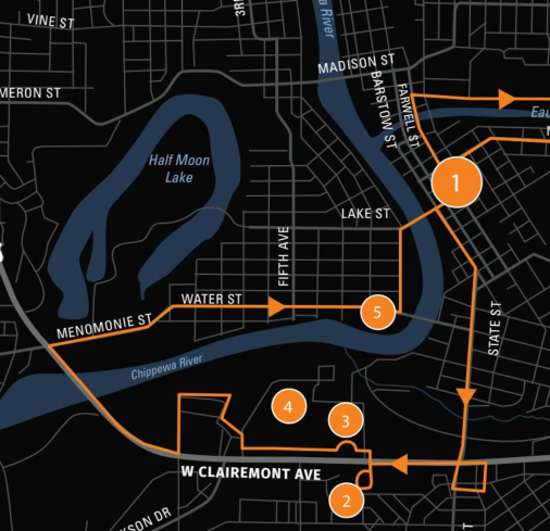 Map - Route 7 - West Clairemont