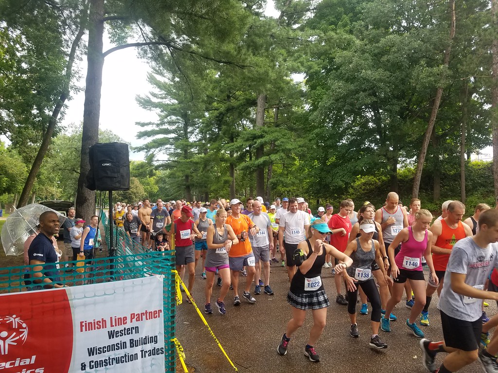 Special Olympics Run in Carson Park