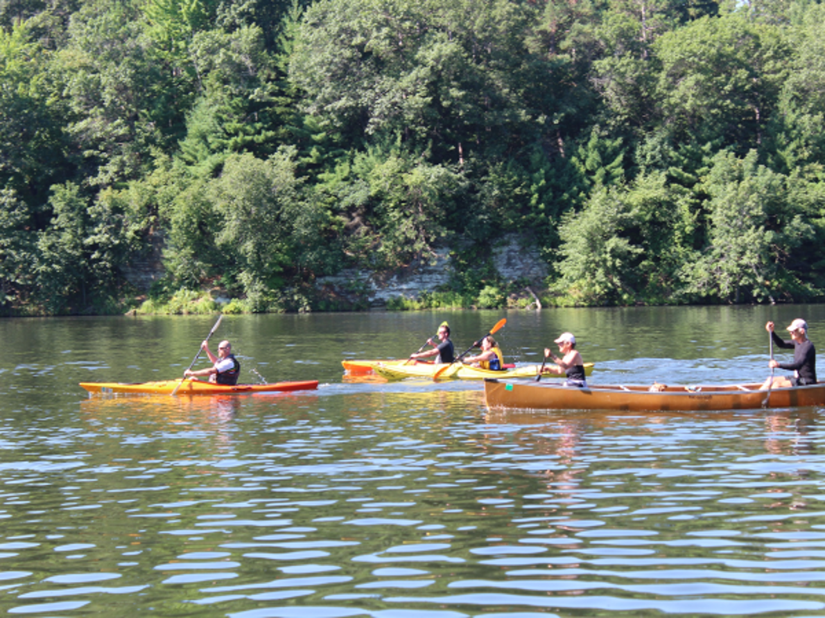 kayakers