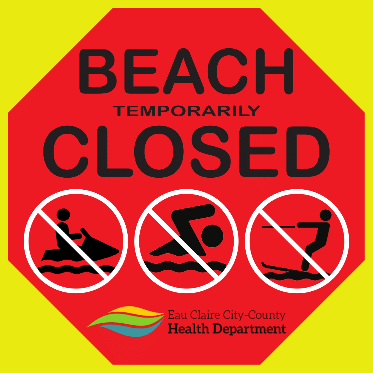 Beach Closed