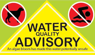 Water Quality Advisory Sign