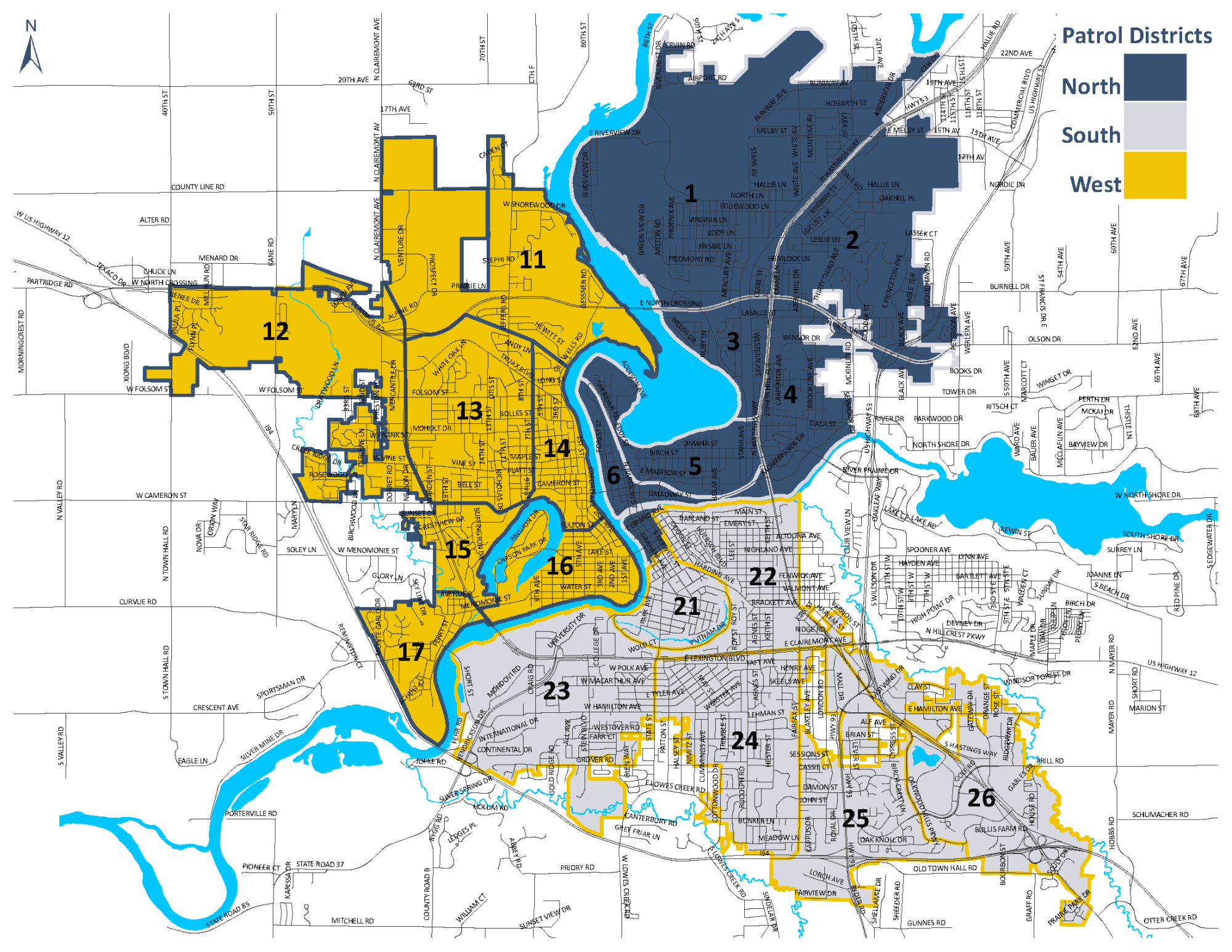 Patrol Districts