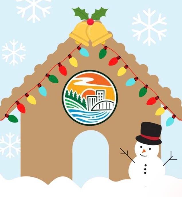 Parade of Lights Gingerbread House logo - 2021