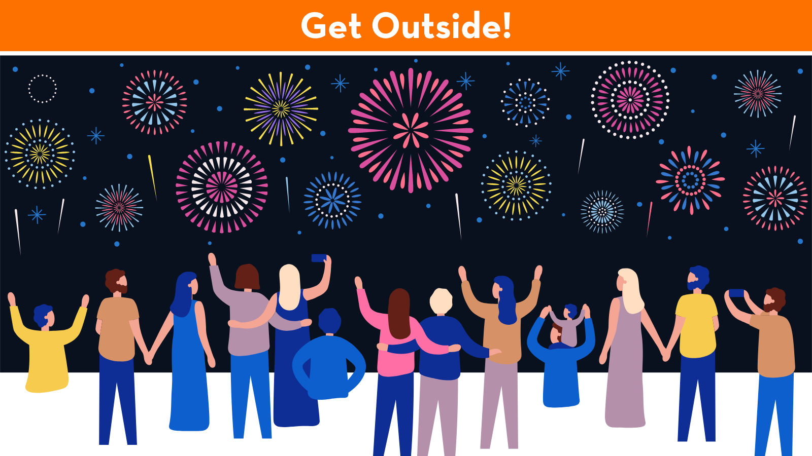 July 4 2023 - get outside to watch fireworks